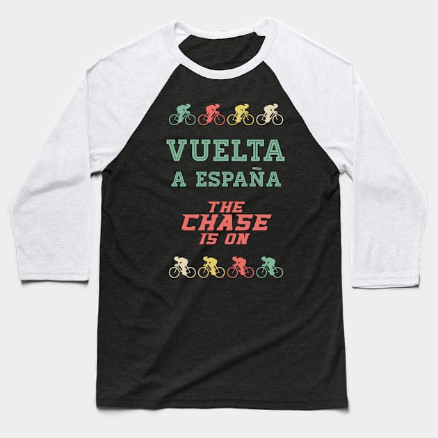 VUELTA a ESPANA For all the fans of sports and cycling Baseball T-Shirt by Naumovski